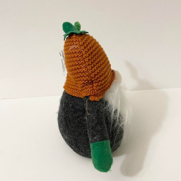 Ganz Midwest Gift Plush Gnome Pumpkin Costume Halloween - Picture 4 of 12
